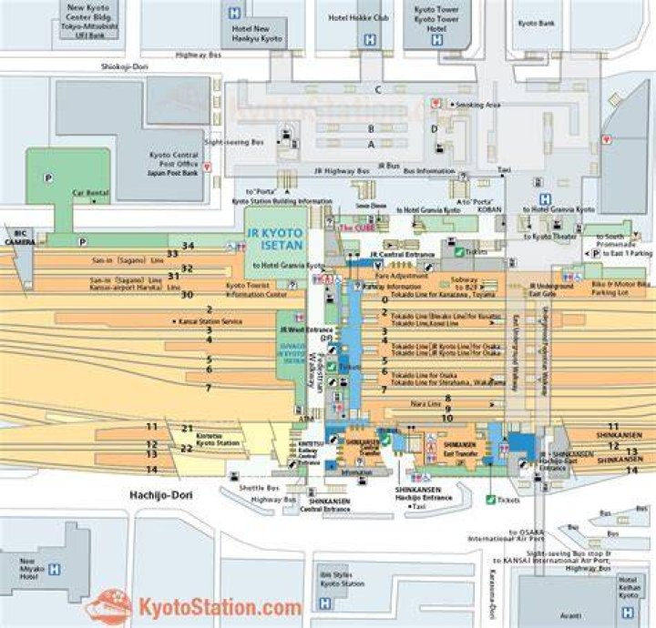 河原町から京都駅へ：迷わない移動ガイドと時間の目安